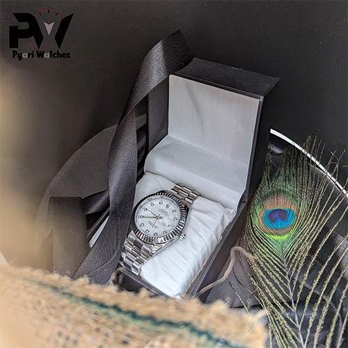 product 2 image 1 Silver Watch for Men – Premium Quality | Stainless Steel, Waterproof & Affordable Luxury | Pyari Watches