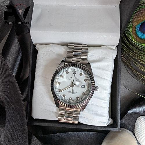 product 2 image 2 Silver Watch for Men – Premium Quality | Stainless Steel, Waterproof & Affordable Luxury | Pyari Watches