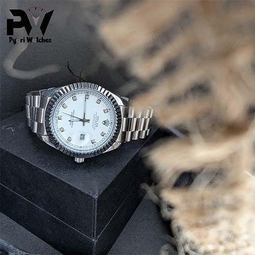 product 2 image 4 Silver Watch for Men – Premium Quality | Stainless Steel, Waterproof & Affordable Luxury | Pyari Watches