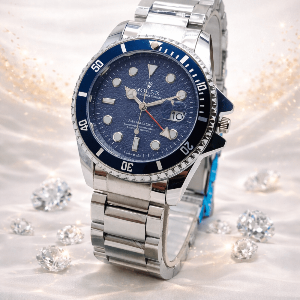 New rolex blue Blue dial